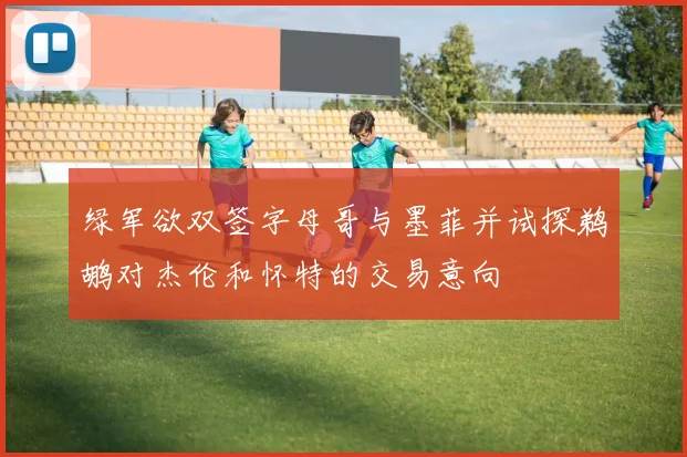 绿军欲双签字母哥与墨菲并试探鹈鹕对杰伦和怀特的交易意向